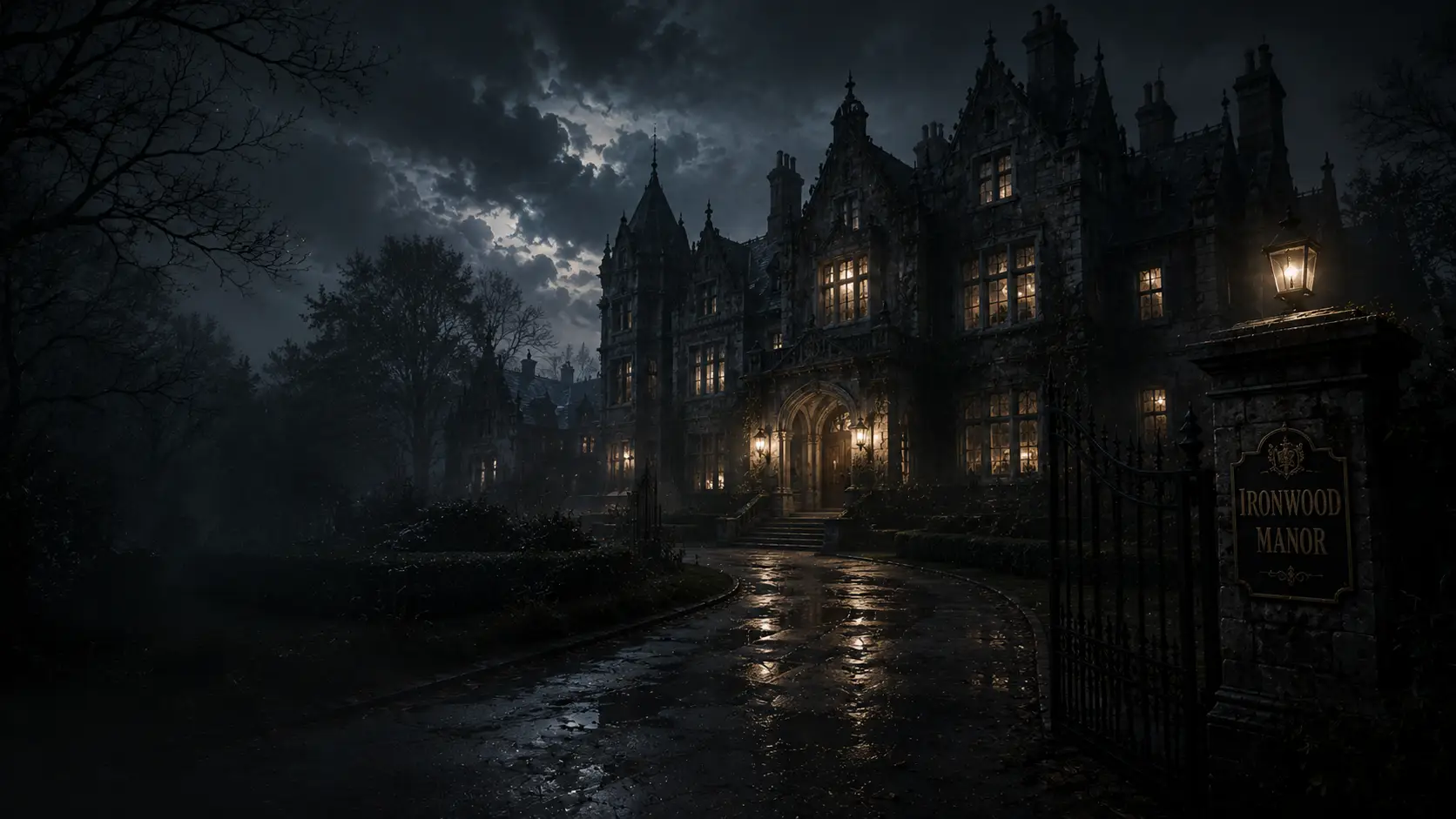 The Curse of Blackwood Manor cover art